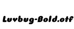 Luvbug-Bold