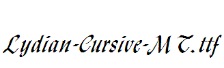 Lydian-Cursive-MT