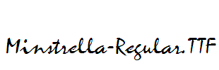 Minstrella-Regular