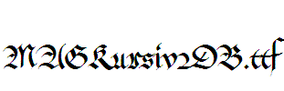 MAGKursiv2DB