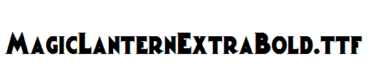 MagicLanternExtraBold