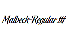 Malbeck-Regular