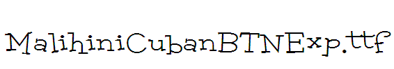 MalihiniCubanBTNExp