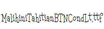 MalihiniTahitianBTNCondLt