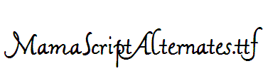 MamaScriptAlternates