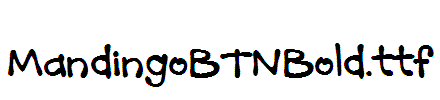 MandingoBTNBold