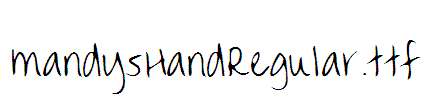 MandysHandRegular