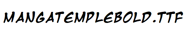 MangaTempleBold