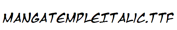 MangaTempleItalic