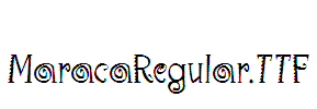 MaracaRegular