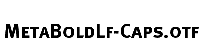 MetaBoldLf-Caps