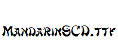 MandarinSCD