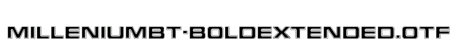 MilleniumBT-BoldExtended