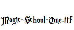 Magic-School-One