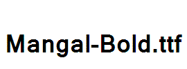 Mangal-Bold