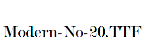 Modern-No-20