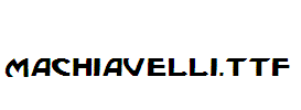 Machiavelli