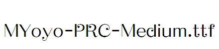 MYoyo-PRC-Medium