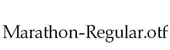 Marathon-Regular