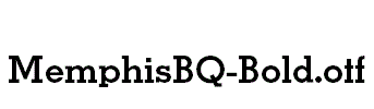 MemphisBQ-Bold