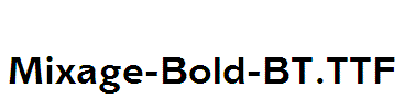 Mixage-Bold-BT