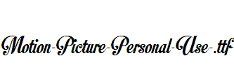 Motion-Picture-Personal-Use-