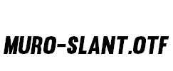 Muro-Slant