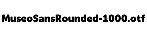 MuseoSansRounded-1000