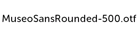 MuseoSansRounded-500