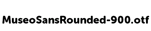 MuseoSansRounded-900