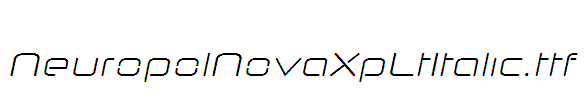 NeuropolNovaXpLtItalic