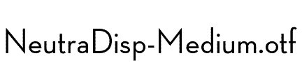 NeutraDisp-Medium