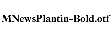 MNewsPlantin-Bold