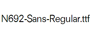 N692-Sans-Regular