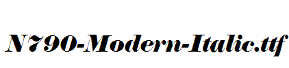 N790-Modern-Italic