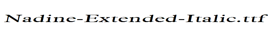 Nadine-Extended-Italic