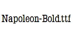 Napoleon-Bold