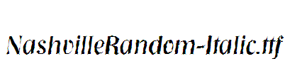 NashvilleRandom-Italic