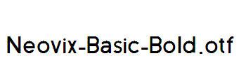 Neovix-Basic-Bold