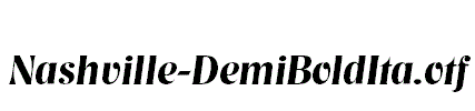 Nashville-DemiBoldIta