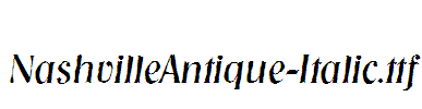 NashvilleAntique-Italic