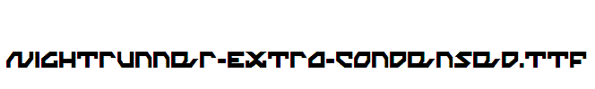 Nightrunner-Extra-Condensed