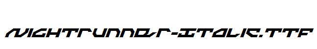 Nightrunner-Italic
