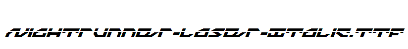 Nightrunner-Laser-Italic