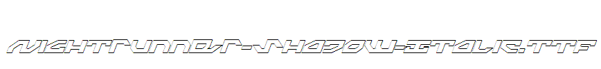 Nightrunner-Shadow-Italic