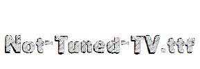 Not-Tuned-TV