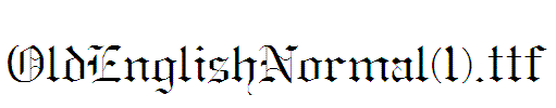 OldEnglishNormal(1)