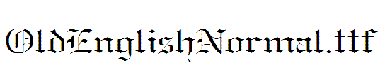 OldEnglishNormal