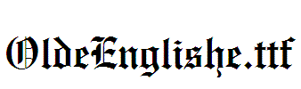 OldeEnglishe