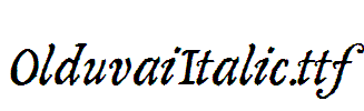 OlduvaiItalic